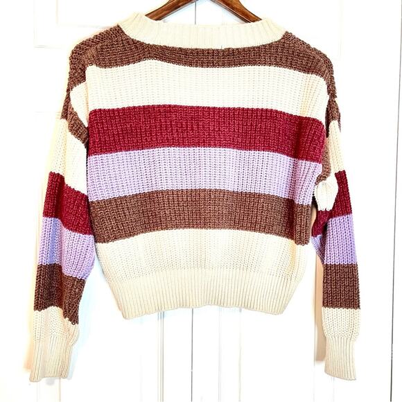 Forever 21 Striped Cardigan Sweater - Picture 7 of 9